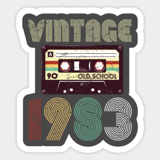 Vintage Cassette Sticker